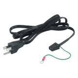 Cable de Alimentación para Ventilador / 1.52 m (5 ft) / Enchufe 3 Puntas a Tierra / 1 o 2 Ventiladores / Tierra Positiva