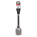 Broca Pasamuros SDS / 50 mm Diámetro / 220 mm Longitud / Triple Filo / Carburo de Cobalto / Concreto