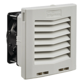 Ventilador con Filtro de Montaje Lateral / Flujo de Aire 35 CFM (59 m³/h) / 115 Vca / IP54 / RAL 7035