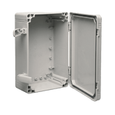 Gabinete QLine I Tipo 4X / 200 x 200 x 180 mm (7.87 x 7.09 x 7.09 in) / ABS / IP66 / Tapa Opaca con Tornillos / Montaje 180 x 180 mm / Gris RAL 7035