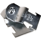 Abrazadera Unicanal / 1/2" (13 mm) / Calibre 16 (1.5 mm) / Galvanizado / 58.5 x 32 mm