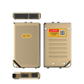 OTDR Portátil con Chasis Metálico para Pruebas en los Enlaces de Fibra Óptica / Longitudes de onda 1310nm y 1550nm / Función VFL 10mW / Función OPM / Función de Mapeo de cables de Red RJ45 / Recargable / Dis