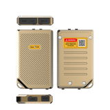 OTDR Portátil con Chasis Metálico para Pruebas en los Enlaces de Fibra Óptica / Longitudes de onda 1310nm y 1550nm / Función VFL 10mW / Función OPM / Función de Mapeo de cables de Red RJ45 / Recargable / Dis