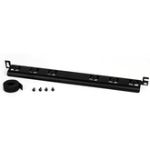 Barra para Aliviar Tensión o Peso Atrás de Patch Panel, Para Administración de 72 Cables, Color Negro