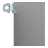 Soporte de Montaje en Pared para Gabinetes NEMA / Brackets Externos AW / Acero Suave Zincado 3 mm / 36x76x21 mm (1.42x2.99x0.83 in) / Incluye 4 Unidades con Accesorios / Mantiene Protección NEMA / IP