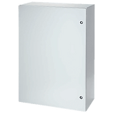Gabinete Industrial Concept de Puerta Sencilla / 24 x 24 x 8 pulgadas (610 x 610 x 203 mm) / Acero Gris Claro / IP66 NEMA 4-12-13