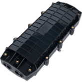 Caja de Empalme de Fibra Óptica / 48 Hilos / IP68 / 4 Entradas / 4 Salidas / Horizontal
