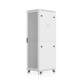UACC Rack Cabinet 42U (600 × 800 mm) – Gabinete de Piso Totalmente Ensamblado con Ventiladores Integrados, Paneles Removibles, Ruedas con Seguro y Puerta Frontal Perforada para Óptimo Flujo de Aire
