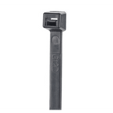 Cincho de Nylon 6.6 StrongHold™, 1220mm largo x 9mm ancho, Color Negro, Cámara impelente, Paquete de 50pz