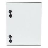 Gabinete de Poliéster IP65 / 400 x 500 x 200 mm / Carga 30 kg / Placa Trasera Incluida / Cerradura con Llave