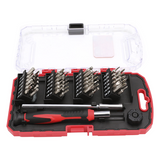 Juego de Desarmador de Precisión / 51 Piezas / 48 Puntas CR-V / Extensor 115 mm / Maletín 96 x 170 x 28 mm (3.8 x 6.7 x 1.1 in)