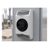 Refrigerador Termoeléctrico / 24V DC / 52W (178 BTU/h) / Interiores y exteriores / Efecto Peltier / Enfriamiento y Calentamiento / Acero Gris RAL 7035 / Montaje Vertical-Horizontal / -40°C a 55°C (-40°F a 131°F)