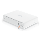 Consola UISP de Ubiquiti / Gateway y Switch de Red Gigabit / Controlador con Plataforma UISP para gestión remota de WISP (airMAX, airFiber, uFiber, LTU, edgeMAX, airCube) / 128 GB SSD / (1) WAN 1GbE / (1) WAN SFP+10G / (8) puertos LAN GbE RJ45