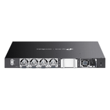 Switch Gestionado L3+ / 26 Puertos 10G SFP+ + 6 Puertos 10G/5G SFP28 / 820 Gbps Capacidad Conmutación / 410 Gbps Ancho Banda / Apilamiento 4 Unidades / Redundancia PSU / Montaje Rack