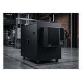 Aire Acondicionado Compacto Para Exterior, Uso en Gabinetes de Telecomunicaciones de Grado Industrial, Frío T20, 2000 BTU, 115 Vca, de Acero, Color Negro