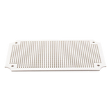 Placa Interna para Gabinete IP65 / ABS Resistente a Impactos / 250 x 160 mm / Instalación Torre, Poste o Pared / Optimizada para PoE y Baterías