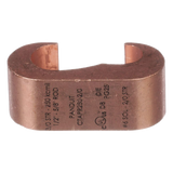 Conector de Conexión Tierra tipo "E" para Conductor de Cobre 6 Awg - 2Awg, 1 Pieza