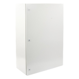 Gabinete de Acero IP66 / IK10 / 800 x 1200 x 400 mm (31.5 x 47.2 x 15.7 in) / Carga 120 kg / Placa Trasera Metálica / Cerradura con Llave