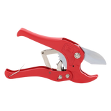 Cortadora de Tubos y Mangueras / Capacidad 42 mm (1-5/8") / Acero al Manganeso / Mecanismo de Trinquete / Diseño Triangular / Múltiples Materiales