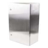 Gabinete de Acero Inoxidable IP66 / IK10 / 400 x 600 x 250 mm / 15.7 x 23.6 x 9.8 in / Carga 50 kg / Placa Galvanizada