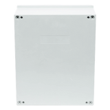 Gabinete de Poliéster IP65 / 400 x 500 x 200 mm / Carga 30 kg / Placa Trasera Incluida / Cerradura con Llave