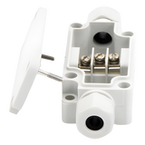 Caja de Conexión Exterior / IP66 / 3 Líneas / Terminales Tipo Herradura / Calibre 12-22 AWG / -40°C a +120°C