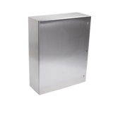 Gabinete de Acero Inoxidable / IP66 / IK10 / 800 x 1000 x 300 mm / Carga 100 kg / Placa Interna Galvanizada