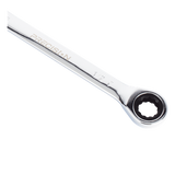 Llave Combinada con Matraca / 1/2 Pulgada / Acero Cromo-Vanadio / Doble Función / Diseño Ergonómico