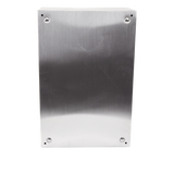 Gabinete de Acero Inoxidable IP66 / IK10 / 400 x 600 x 250 mm / 15.7 x 23.6 x 9.8 in / Carga 50 kg / Placa Galvanizada