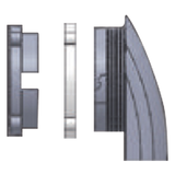 Ventila para Gabinete / 60 mm / Acceso Natural o Forzado / Plástico / NEMA/IP