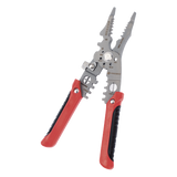 Pinza Multifuncional para Electricista / 9 Funciones / 8.5" (21.6 cm) / Acero de Alta Resistencia / Punta de Precisión