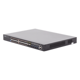 Switch Administrable Stacking Capa 3, 24 Puertos PoE 802.3af/at 10/100/1000T, Hasta 370 W, 4 Puertos 10G SFP+