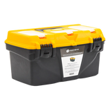 Caja Porta Herramientas / 17" / 44x26x23 cm / Polipropileno / 550 gr / Candado / Charola para Tornillos