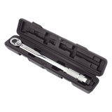 Torquímetro Ajustable con Matraca / Rango 19-110 Nm / Cuadro 3/8" / Acero 40Cr Anticorrosión / Sistema de Seguridad
