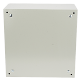 Gabinete IP66 / Acero IK10 / 400x400x200 mm / 15.7x15.7x7.9 in / Placa Trasera Galvanizada / Cerradura con Llave