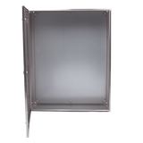 Gabinete de Acero Inoxidable / IP66 / IK10 / 800 x 1000 x 300 mm / Carga 100 kg / Placa Interna Galvanizada