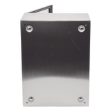 Gabinete de Acero Inoxidable / IP66 / IK10 / 300 x 400 x 200 mm / Capacidad 30 kg / Placa Interior Galvanizada