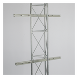 Soporte de Torre Universal / 30-80 cm Ancho / 50 kg Carga / 2.95 x 1.57 x 1.18 ft / Acero Inoxidable