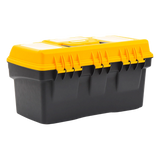 Caja Porta Herramientas / 17" / 44x26x23 cm / Polipropileno / 550 gr / Candado / Charola para Tornillos