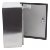 Gabinete de Acero Inoxidable / IP66 / IK10 / 300 x 400 x 200 mm / Capacidad 30 kg / Placa Interior Galvanizada