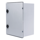 Gabinete de Poliéster / IP65 / 300 x 400 x 200 mm / Carga 30 kg / Placa Trasera Incluida / Cerradura con Llave