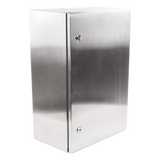 Gabinete de Acero Inoxidable IP66 / IK10 / 400 x 600 x 250 mm / 15.7 x 23.6 x 9.8 in / Carga 50 kg / Placa Galvanizada