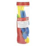 Kit de Cinchos Plásticos / 1000 Piezas / 4 Medidas / Resistente al Calor y Humedad