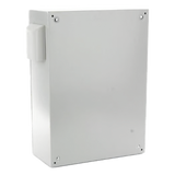 Gabinete de Acero para Exterior / IP55 / IK10 / 400 x 600 x 250 mm / Ventilación Forzada 110 VCA / Carga 25 kg / Placa Trasera 350 x 565 mm