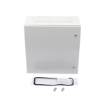 Gabinete de Acero para Intemperie / IP66 / IK10 / 600 x 600 x 300 mm / Carga 50 kg / Placa Trasera Metálica