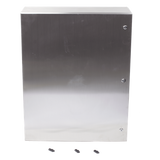 Gabinete de Acero Inoxidable / IP66 / IK10 / 800 x 1000 x 300 mm / Carga 100 kg / Placa Interna Galvanizada