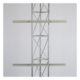 Soporte de Torre Universal / 30-80 cm Ancho / 50 kg Carga / 2.95 x 1.57 x 1.18 ft / Acero Inoxidable