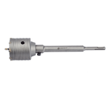 Broca Pasamuros SDS / 65 mm / Extensión 220 mm / Triple Filo / Carburo de Cobalto / Concreto