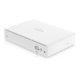 Consola UISP de Ubiquiti / Gateway y Switch de Red Gigabit / Controlador con Plataforma UISP para gestión remota de WISP (airMAX, airFiber, uFiber, LTU, edgeMAX, airCube) / 128 GB SSD / (1) WAN 1GbE / (1) WAN SFP+10G / (8) puertos LAN GbE RJ45