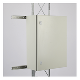 Soporte de Torre Universal / 30-80 cm Ancho / 50 kg Carga / 2.95 x 1.57 x 1.18 ft / Acero Inoxidable